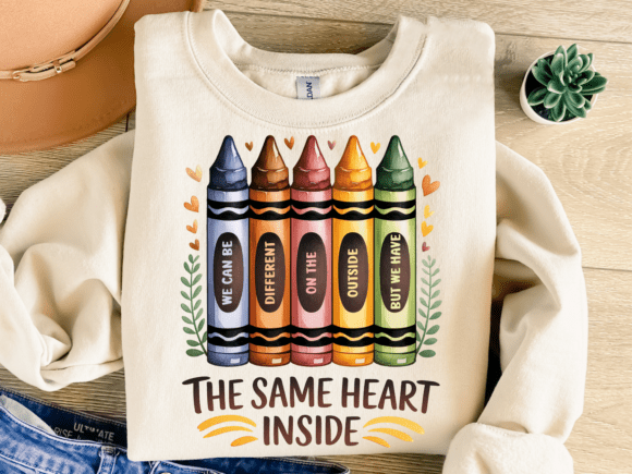 The Same Heart Inside - DTF TRANSFER