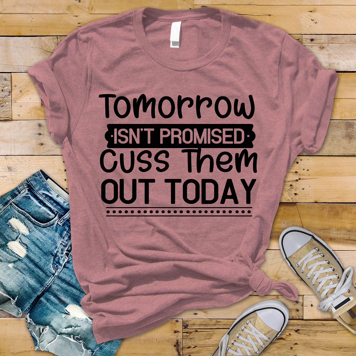 Tomorrow-Single Color DTF Transfer