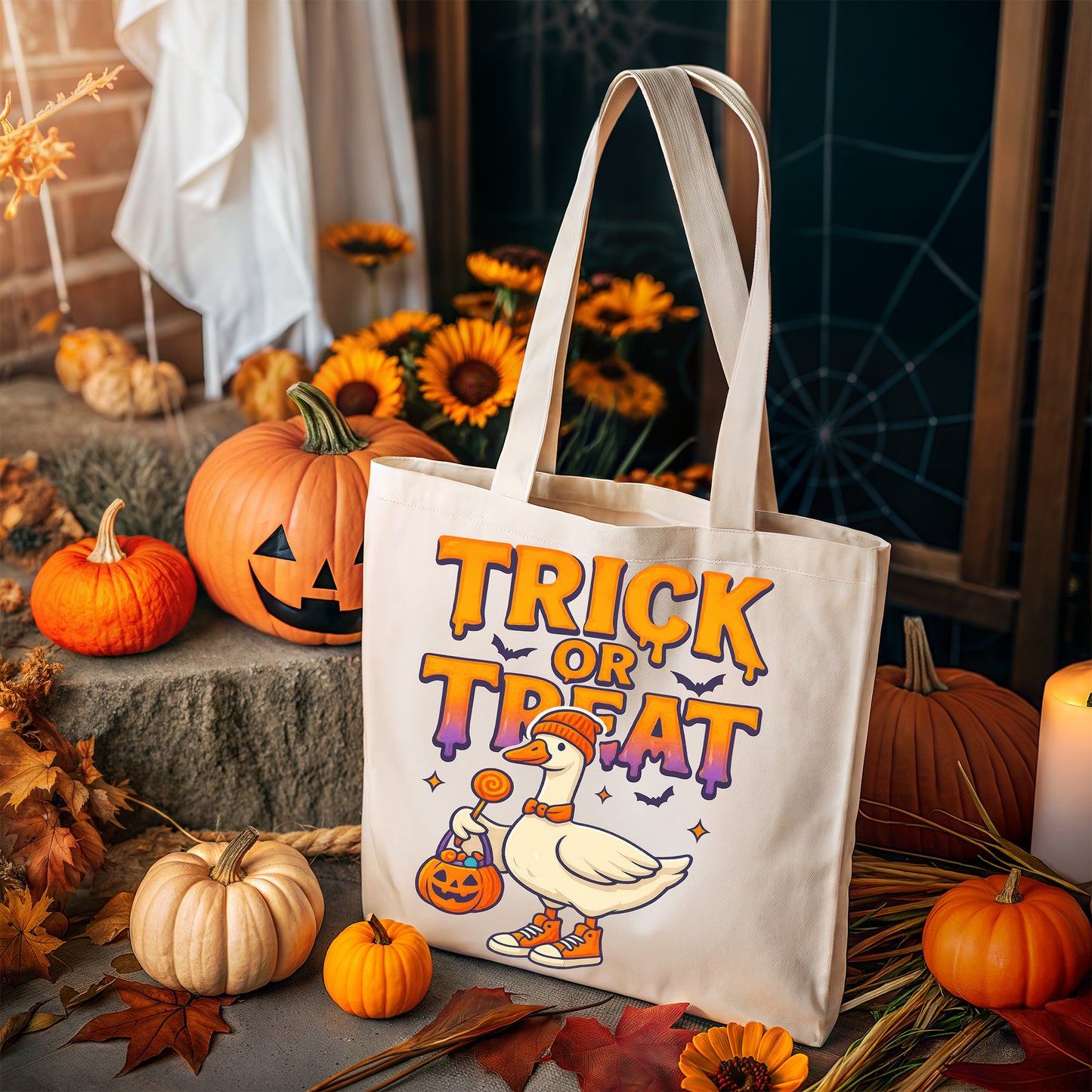 Trick or treat Bag 2-Full Color-DTF TRANSFER