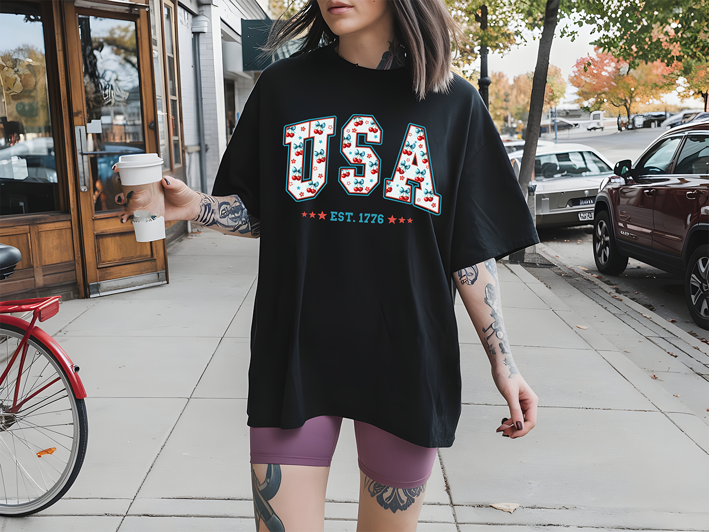 USA Cherries - DTF TRANSFER