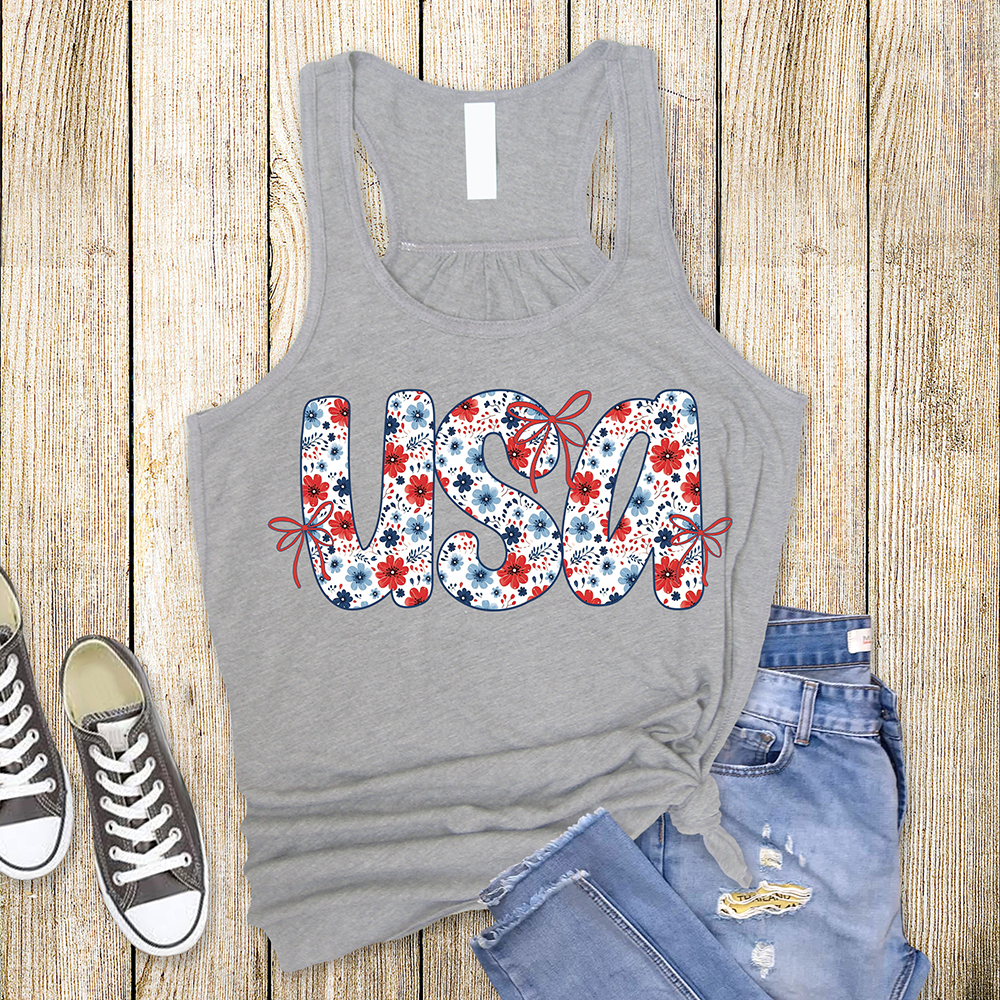 USA Coquette Bow - DTF TRANSFER