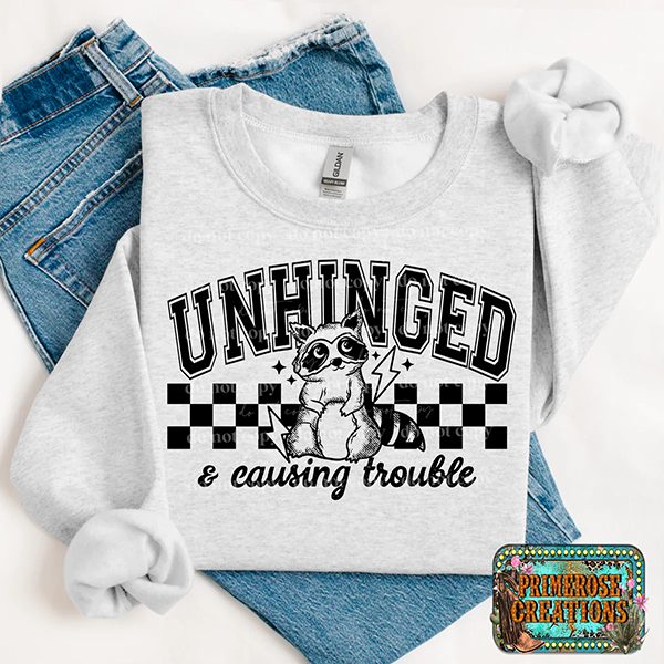 Unhinged Racoon - Single Color
