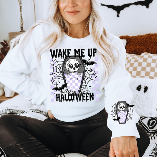 Wake me Halloween w/sleeves