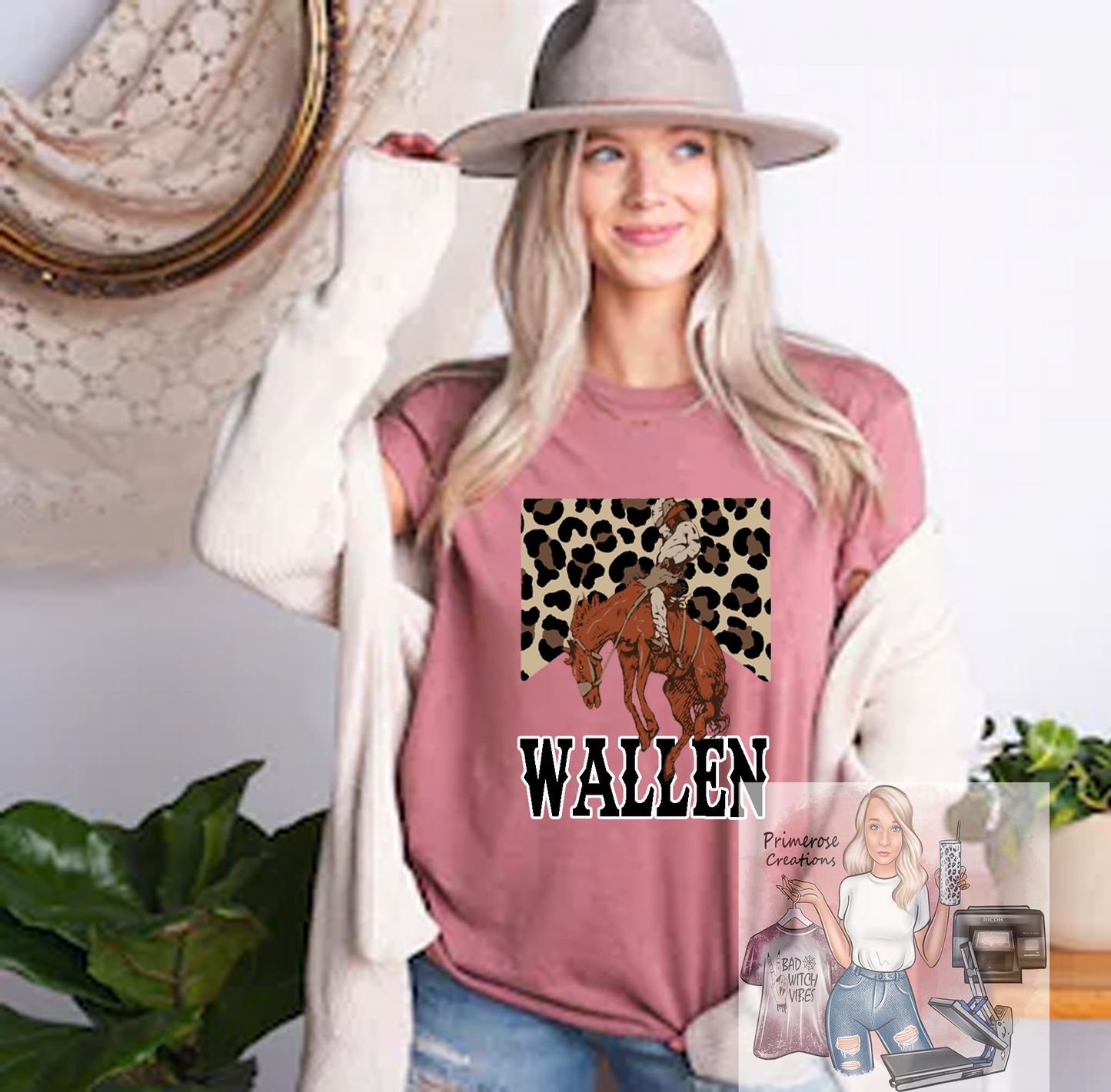 Wallen Bucking Bronco Tee
