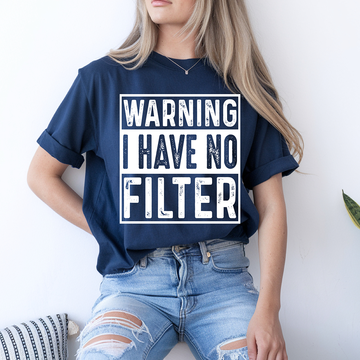 Warning I Have No Filter - DTF TRANSFER