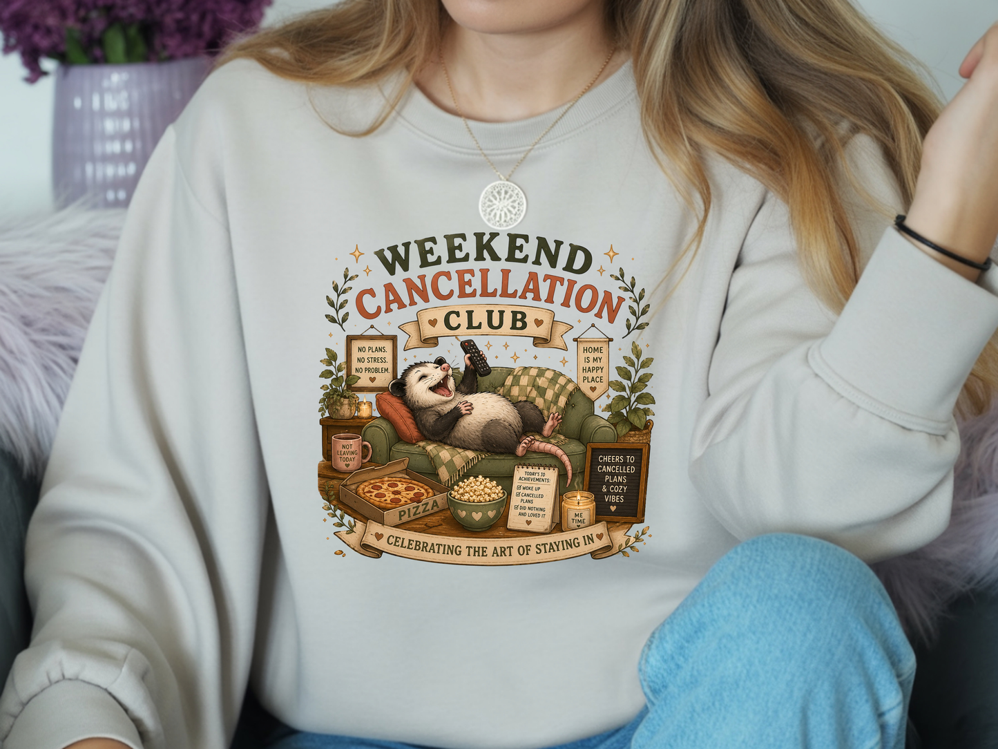 Weekend Cancellation Club - DTF Transfer - WHOLESALE