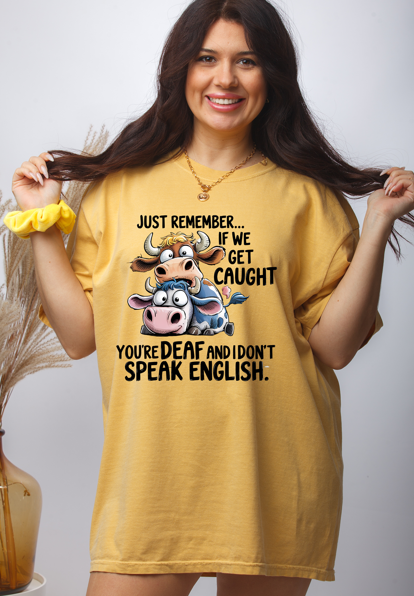 We get caught- Full Color-DTF Transfer