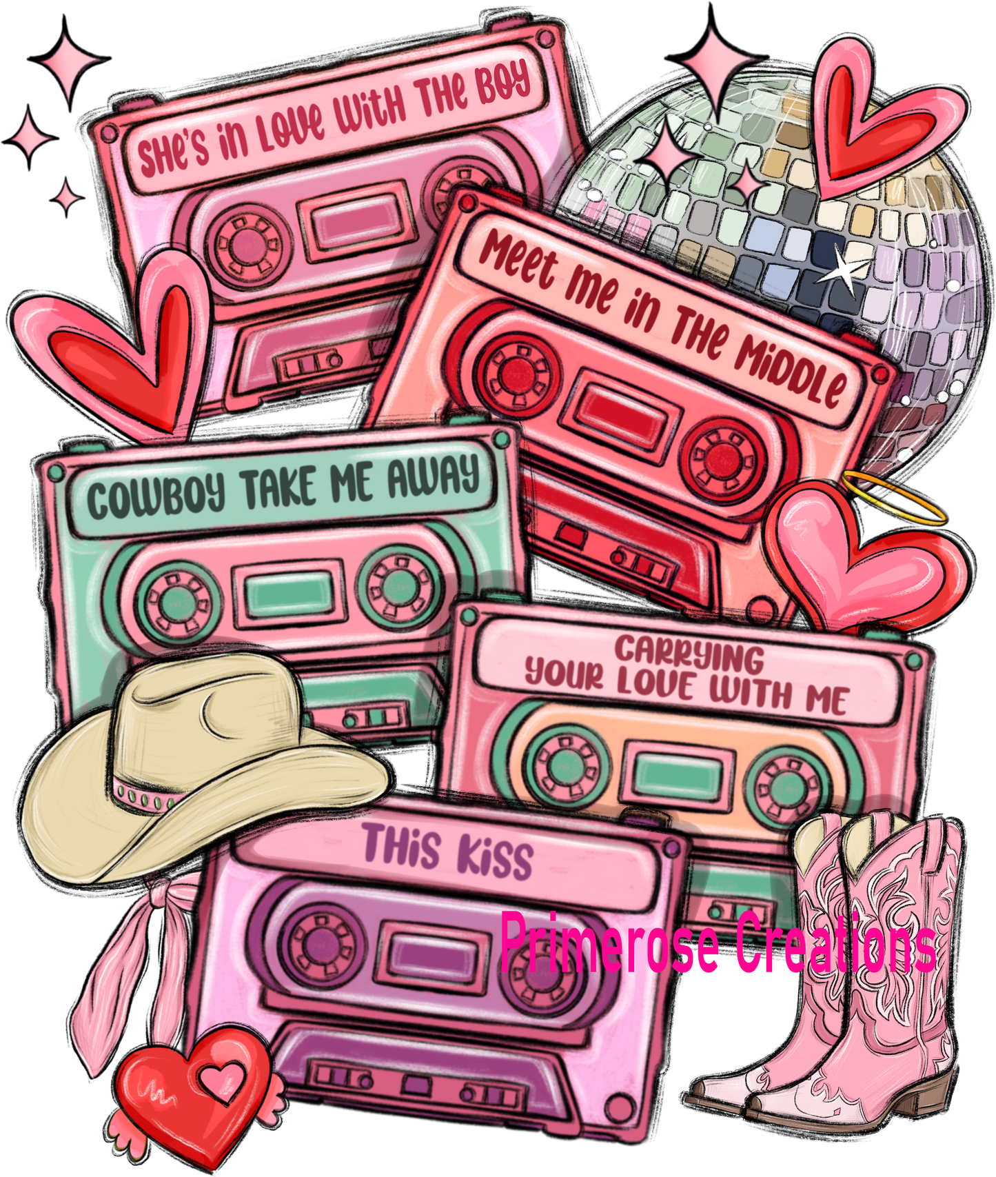 Love Song Cassetts DTF