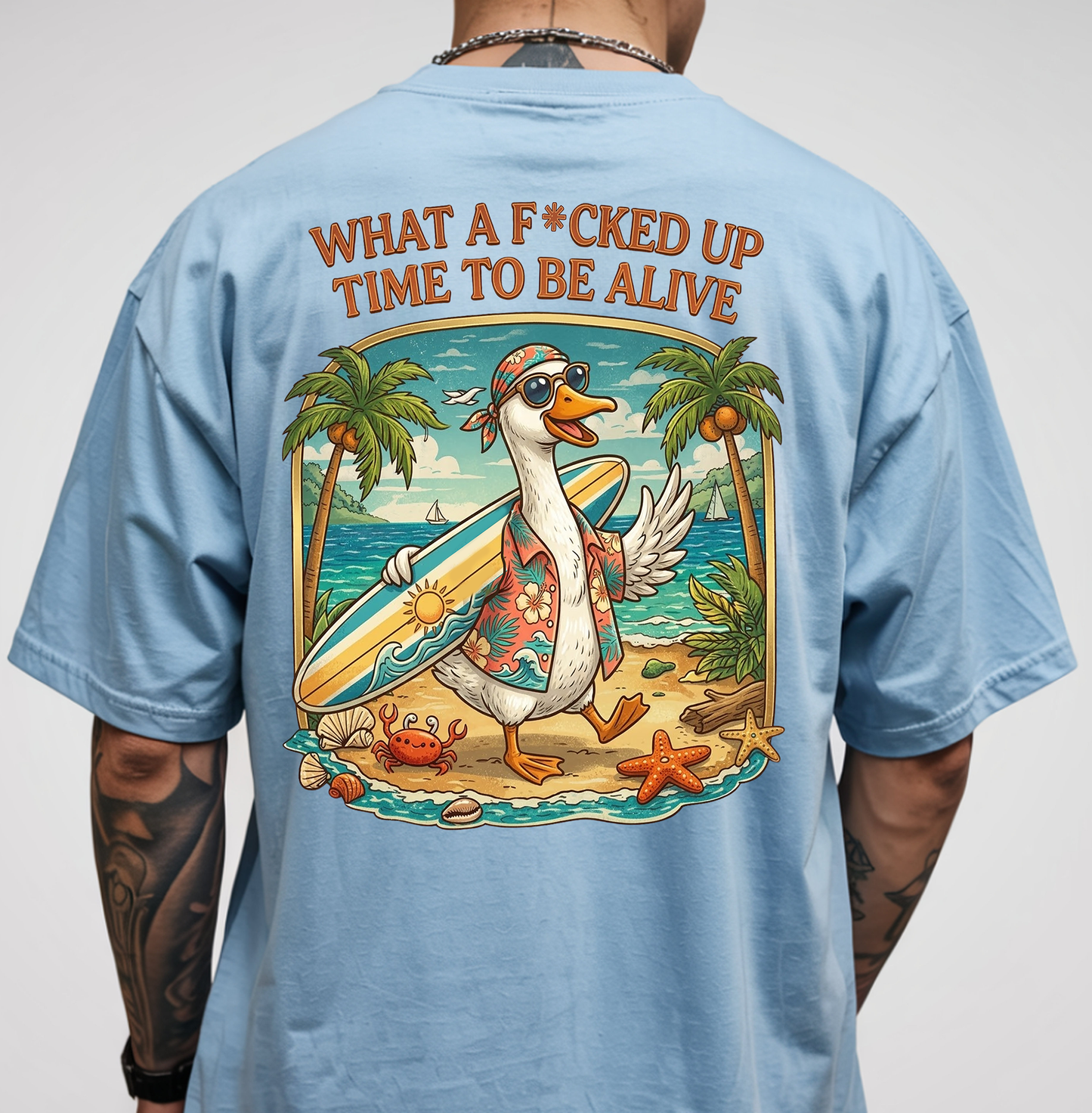 What A - Full Color - DTF Transfer - 2-5 Business Days
