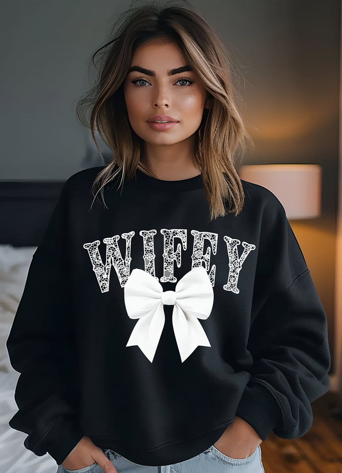 Wifey Lace Coquette - DTF TRANSFER