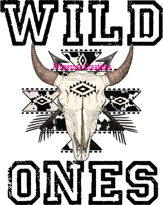 Wild Ones Pocket W/ Cowgirls Don't Cry Back DTF