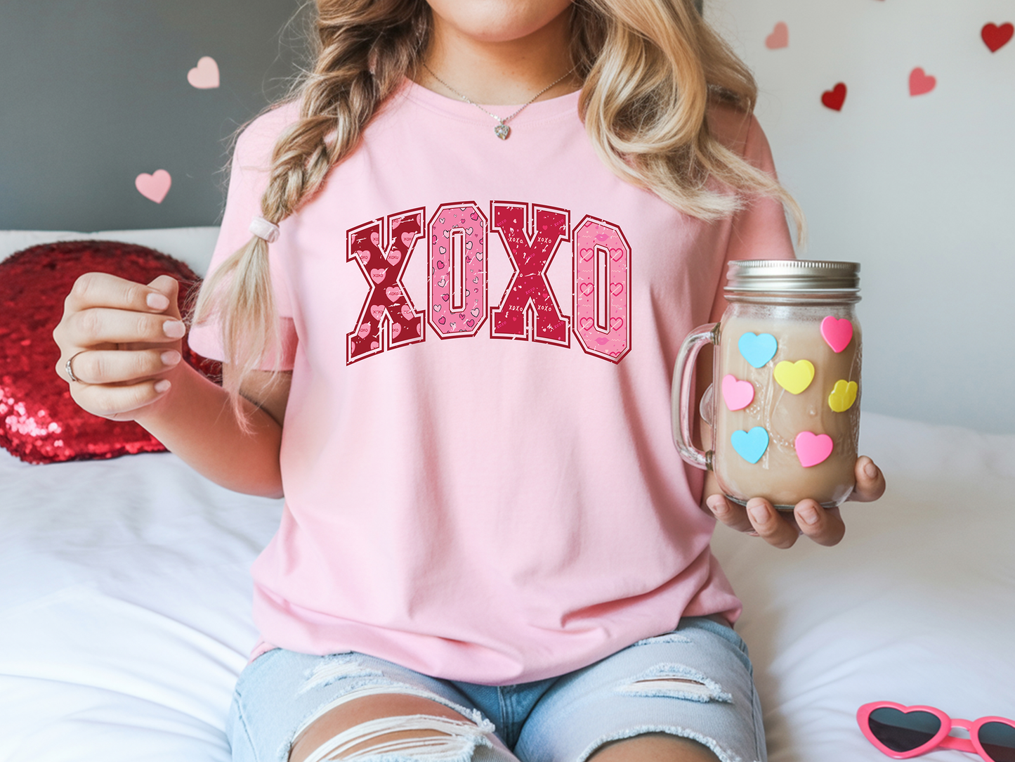 XOXO-Full Color -DTF Transfer-WHOLESALE