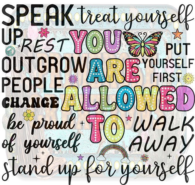 You are allowed to