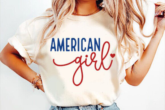 American Girl- DTF TRANSFER