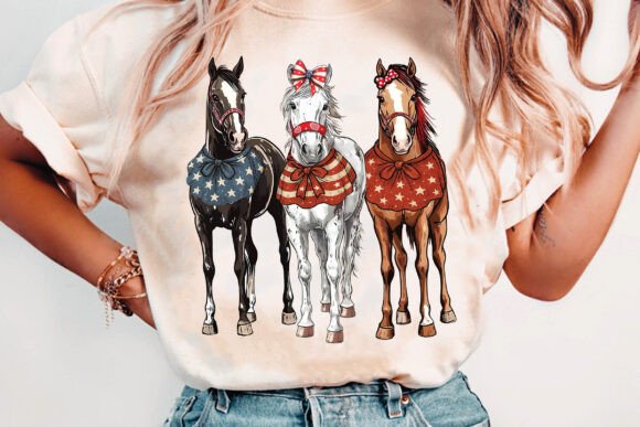 American Horses - DTF TRANSFER