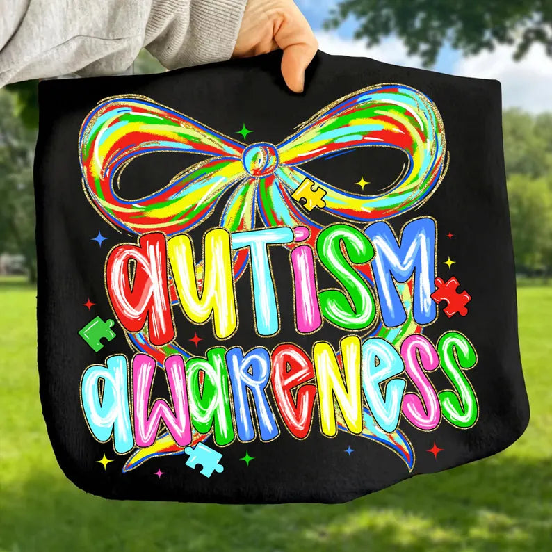 Autism Awareness - Full Color - DTF Transfer - 2-5 Business Days
