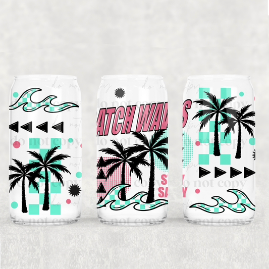 Catch Waves- UV DTF PRINT