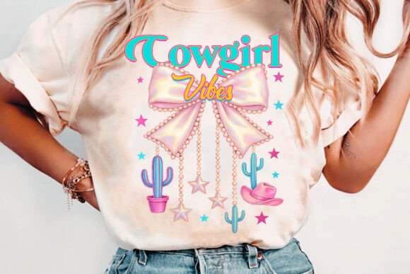 Cowgirl Vibes - DTF TRANSFER