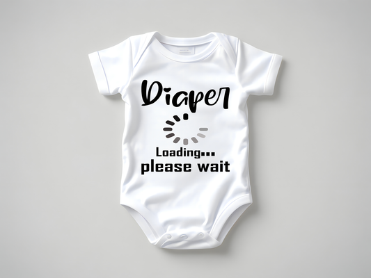 Diaper Loading - Infant - DTF TRANSFER