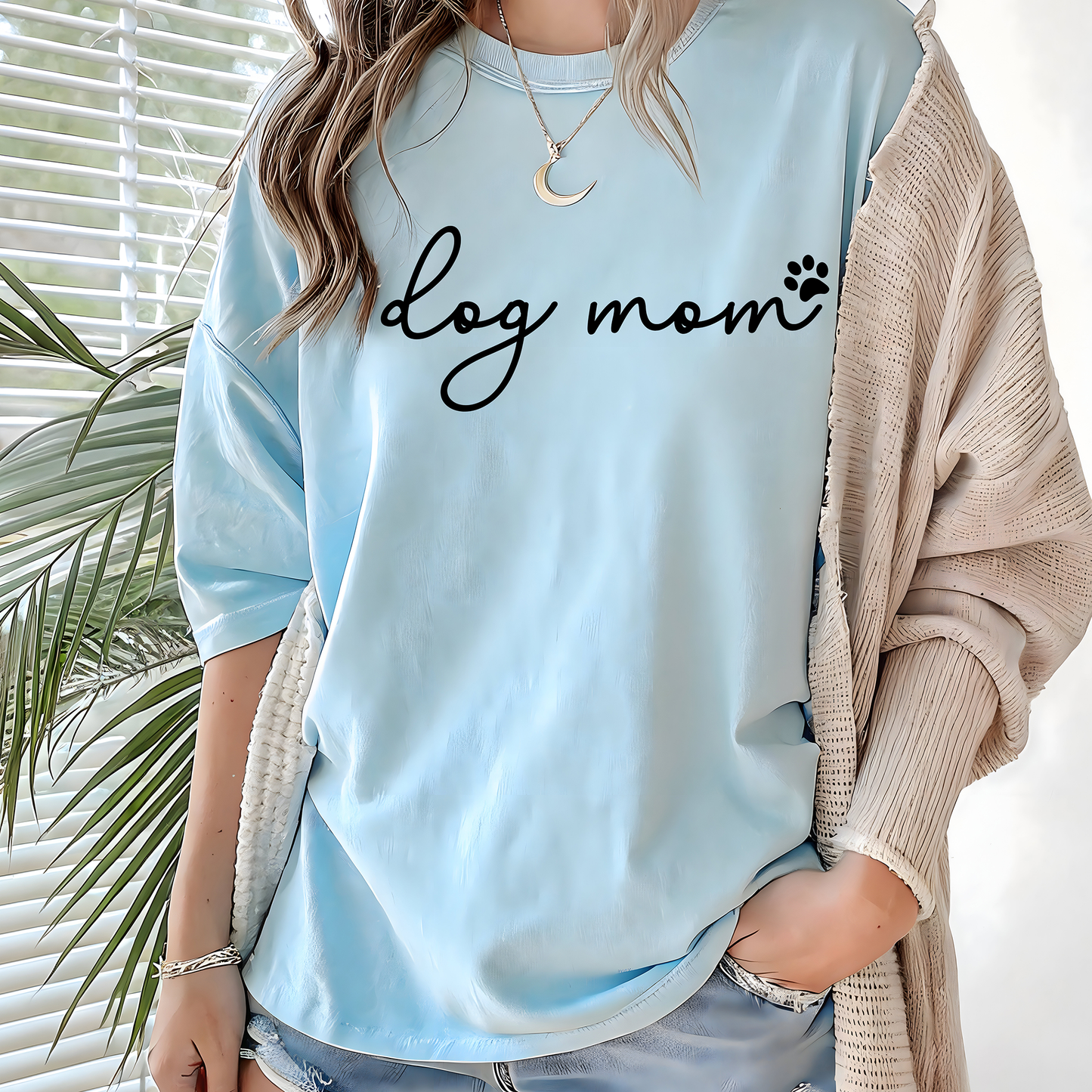 dog mom-Full Color-DTF Transfer-2-5 Business Days
