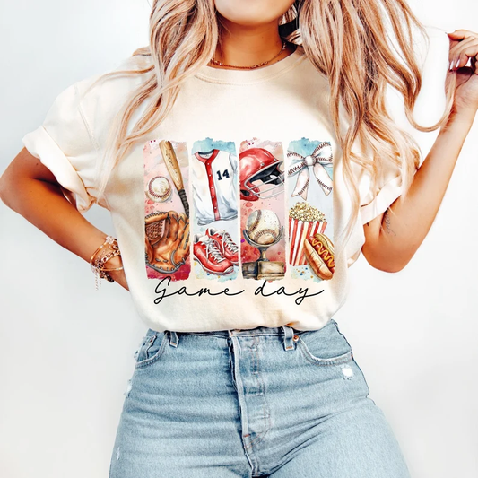 Game Day Collage - DTF TRANSFER -