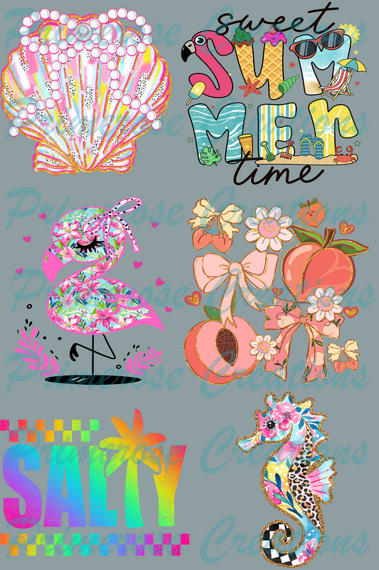 Sweet Summertime -Pre Made Gang Sheet 24X36