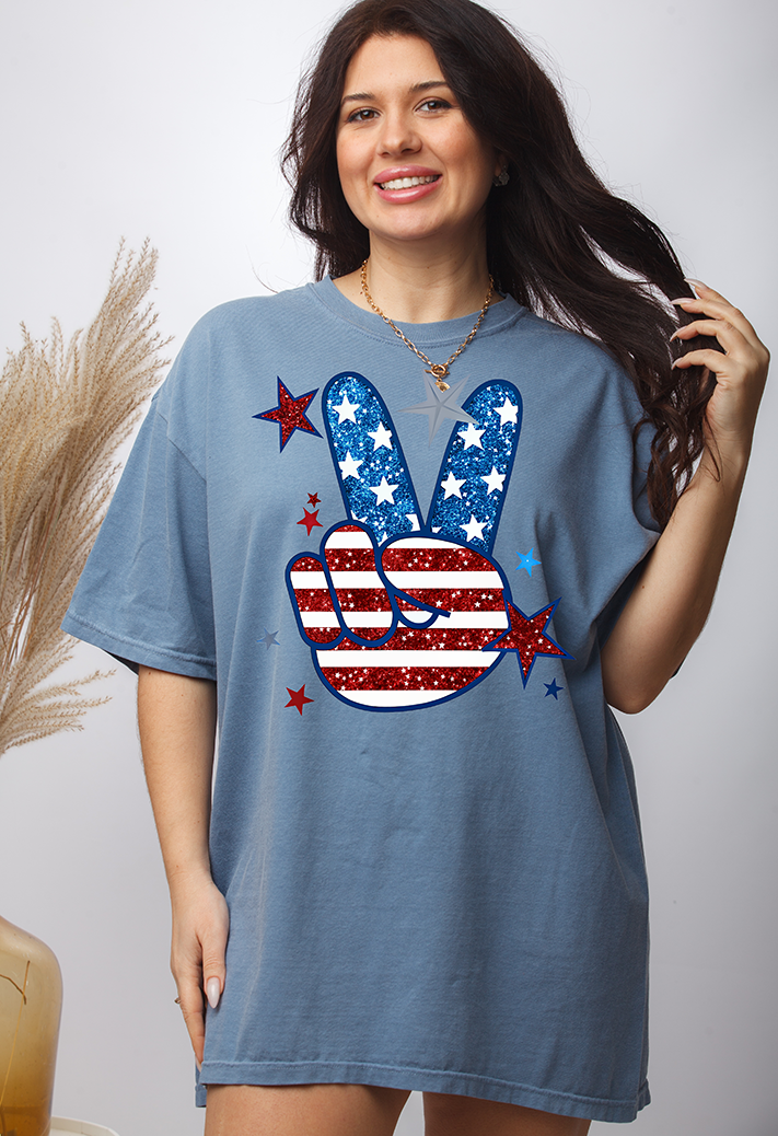 Groovy 4th of July - DTF TRANSFER