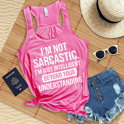 I'm Not Sarcastic - DTF TRANSFER