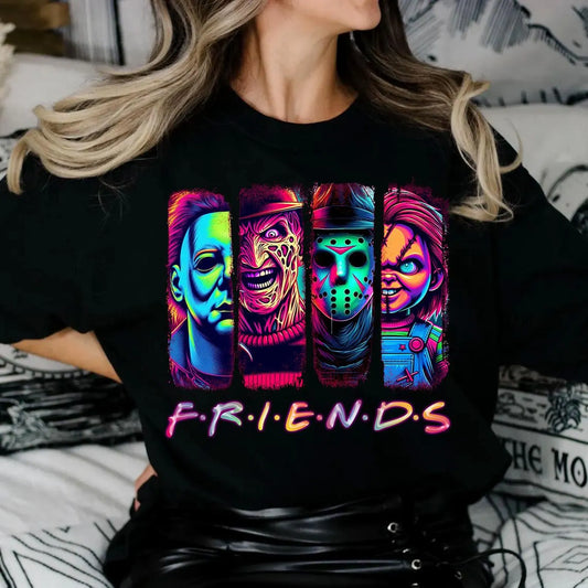 Neon Friends - Full Color DTF Transfer - 2-5 Business Days