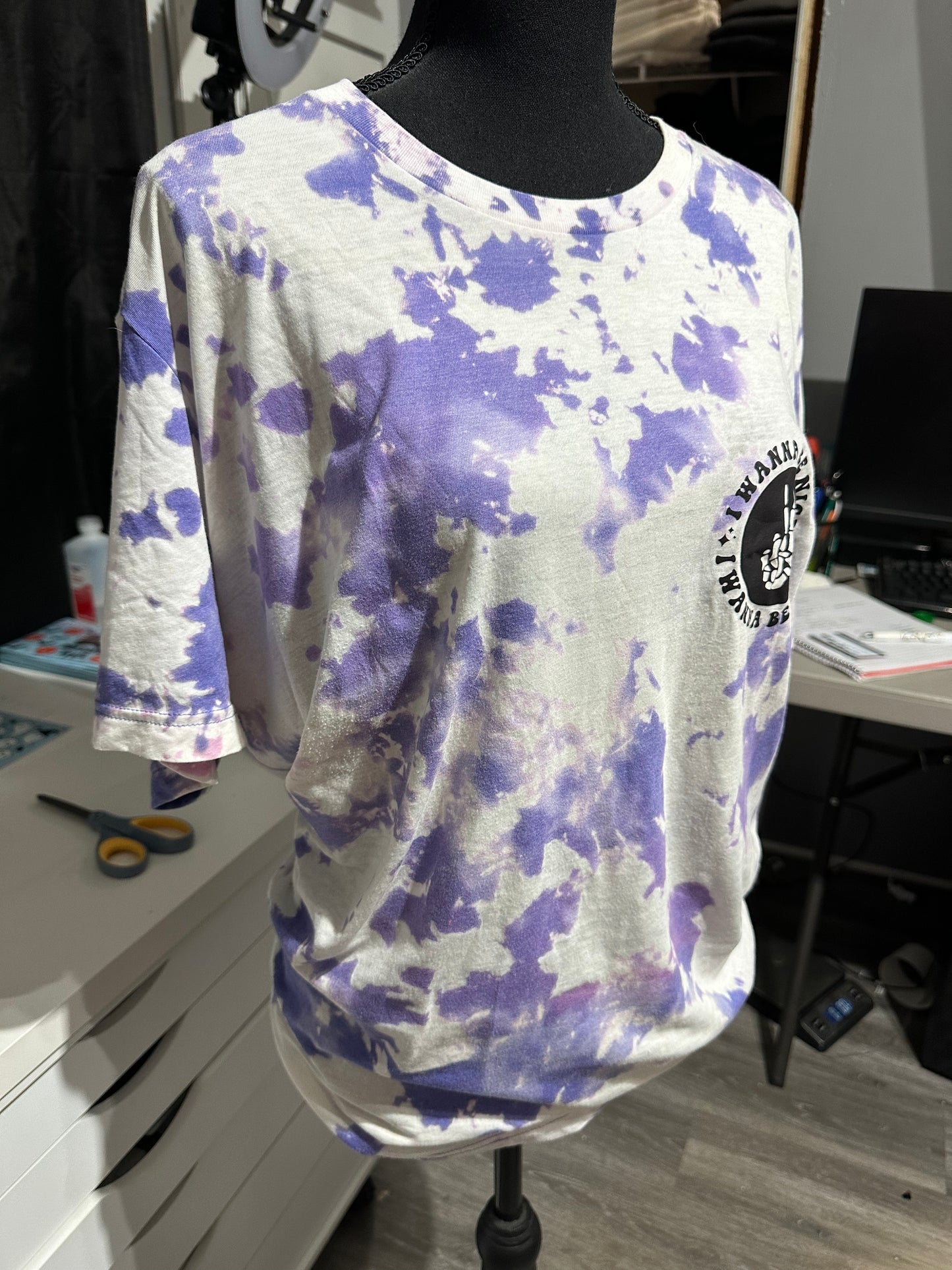 I Wanna Be Nice Dye Tee