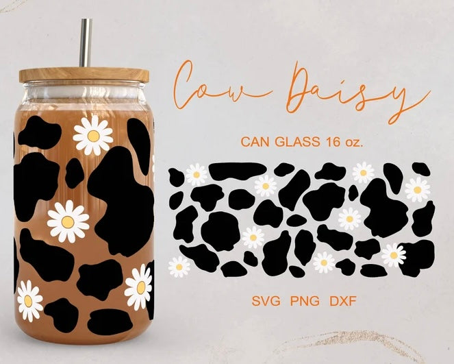 Daisy’s & Cow Print