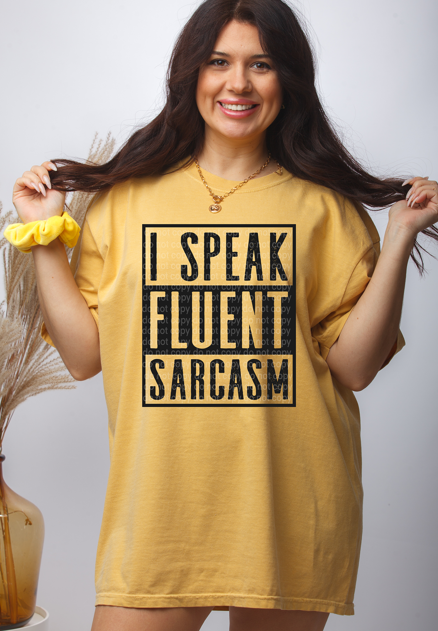 I speak fluent sarcasm-Full Color DTF Transfer