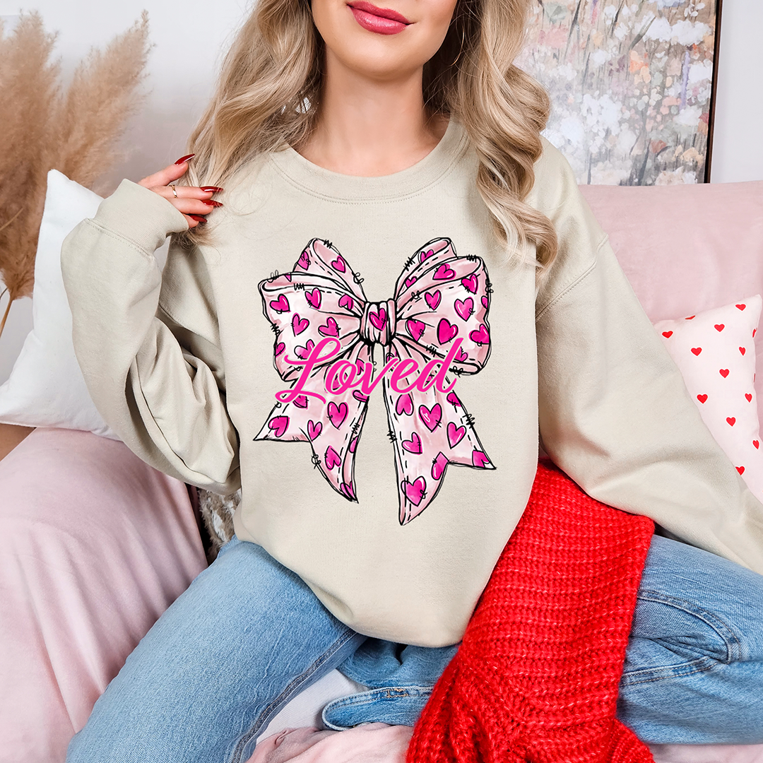 Loved Heart Bow