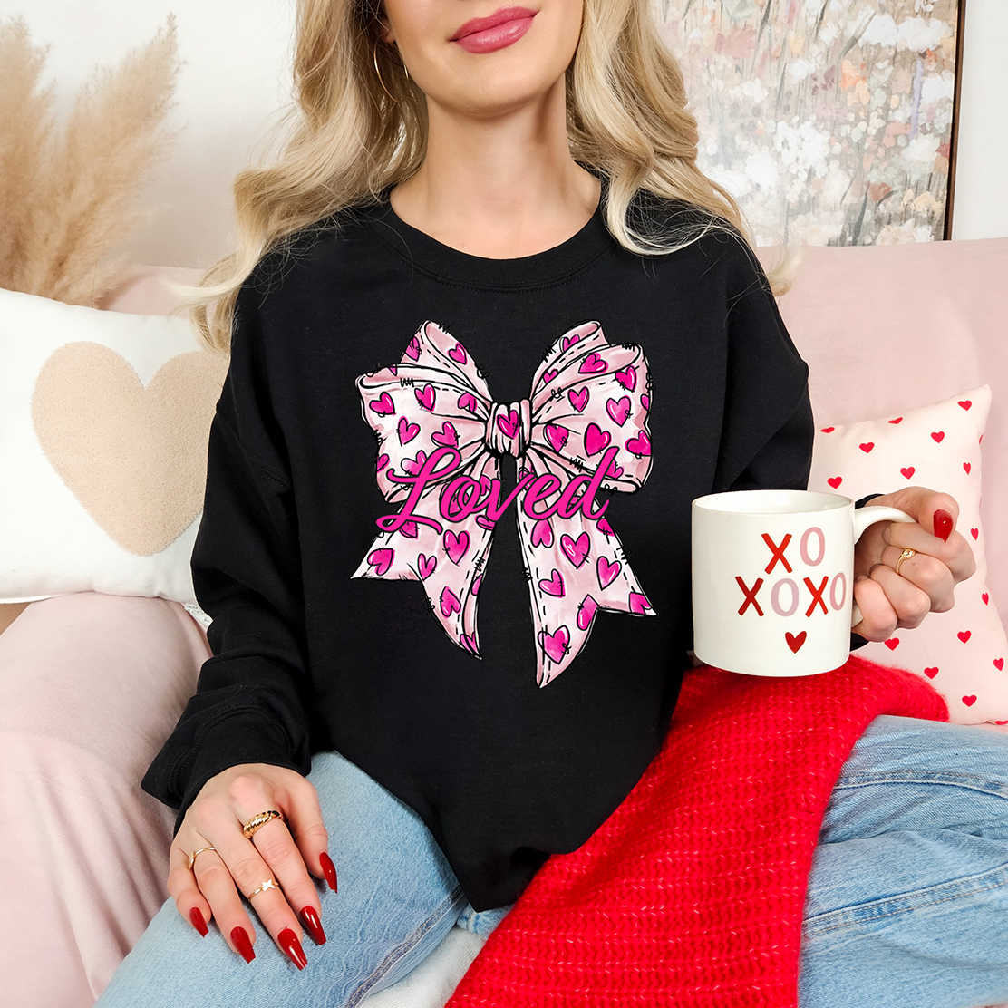 Loved Heart Bow