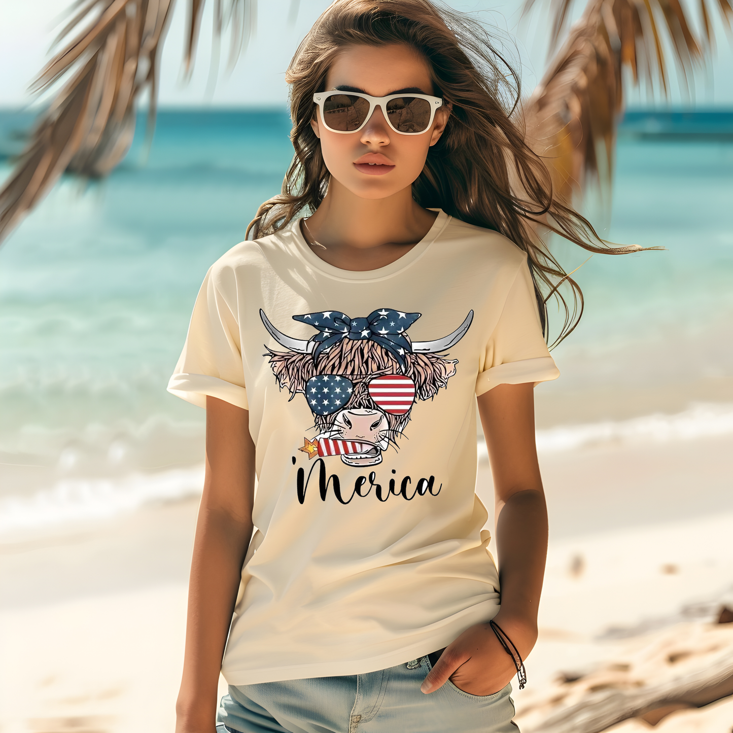 Merica Highland- DTF TRANSFER