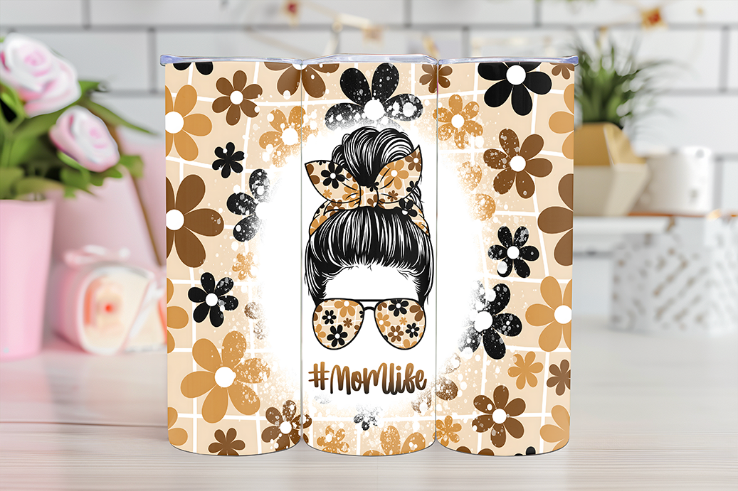 #momlife Florals - 20oz Sublimation