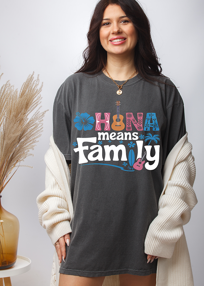Ohana means family - DTF TRANSFER