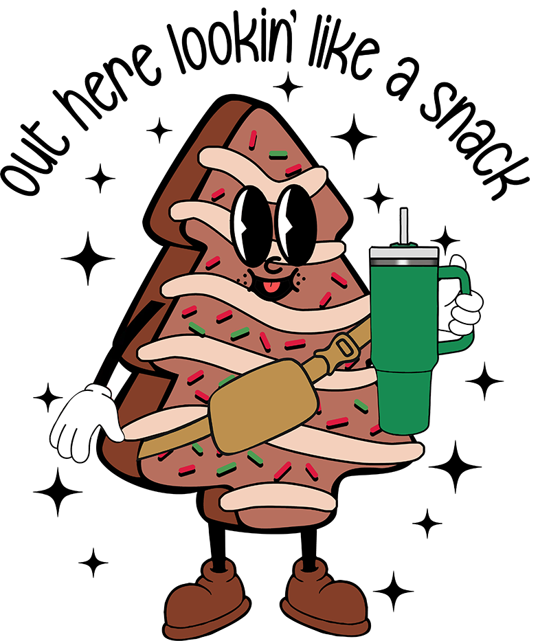 Out Here Looking Like a Snack (Brown)
