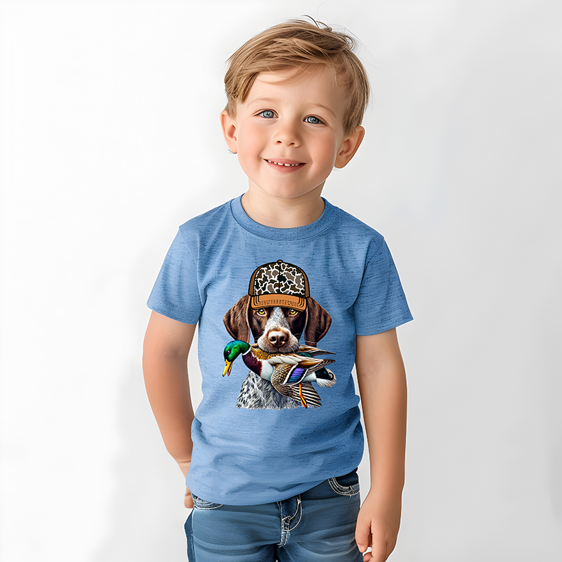 Camo hat pup - YOUTH - DTF TRANSFER