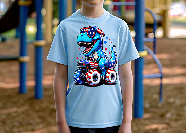 Roaring into the 4th-Youth- DTF TRANSFER