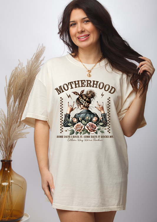 Rocking Motherhood- DTF TRANSFER