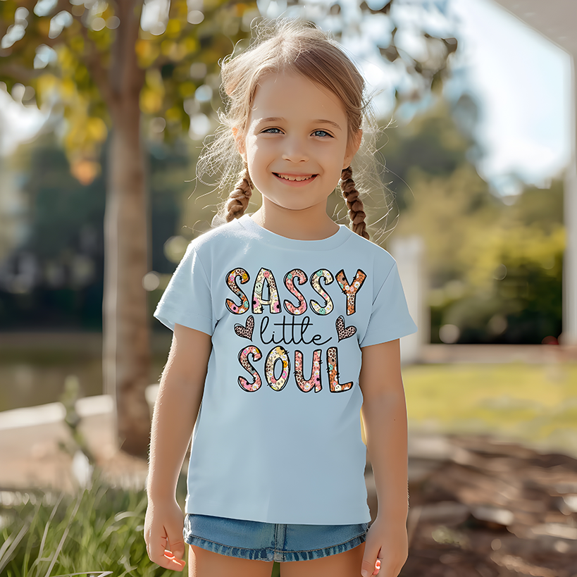 Sassy Little Soul- YOUTH - DTF TRANSFER