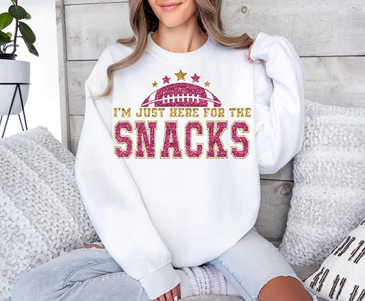 I'm Just Here For Glitter - Full Color DTF Transfer - RTS#85