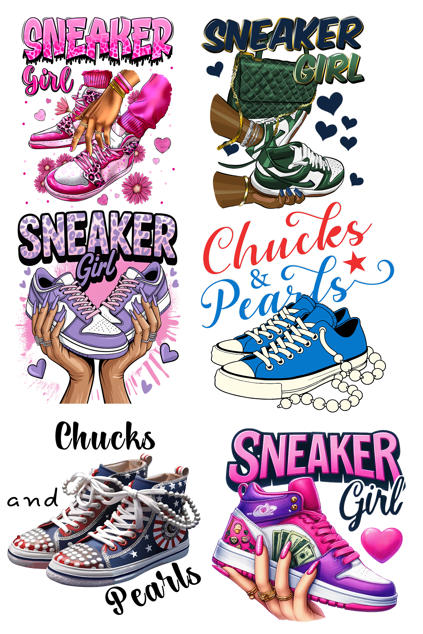 sneaker-Pre Made Gang Sheet 24X36