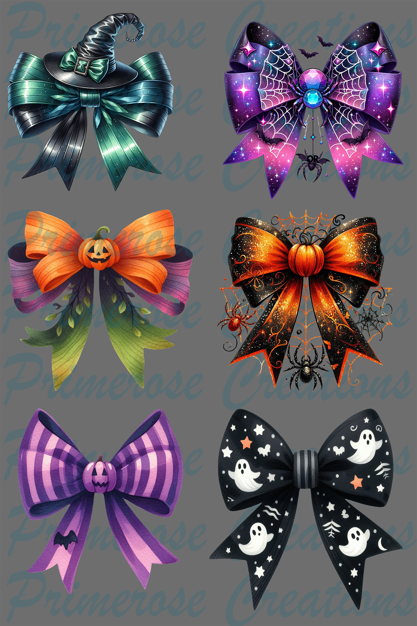 Spooky Bows-Pre Made Gang Sheet 24X36