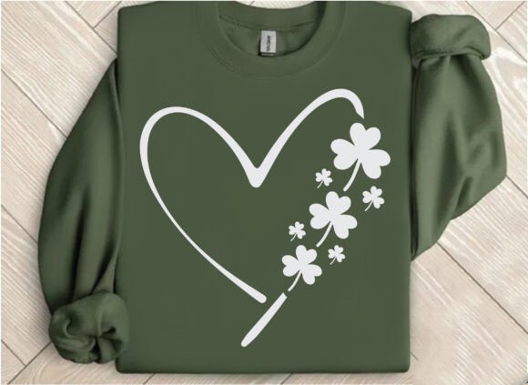 St Patties Heart - DTF TRANSFER