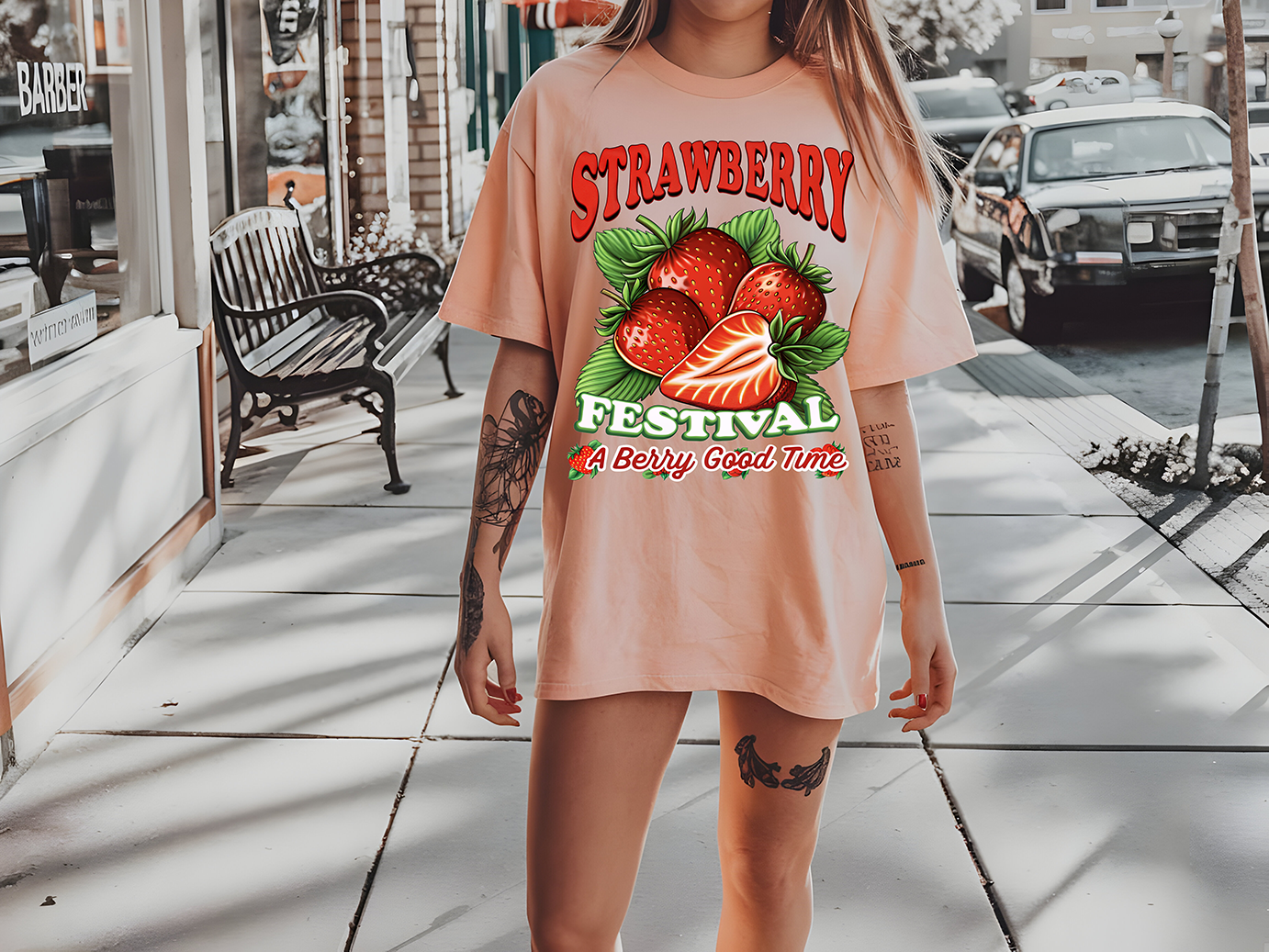 Strawberry Festival - DTF TRANSFER - PREORDER