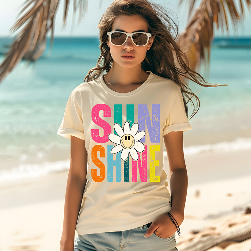 Sunshine Smiley- DTF TRANSFER