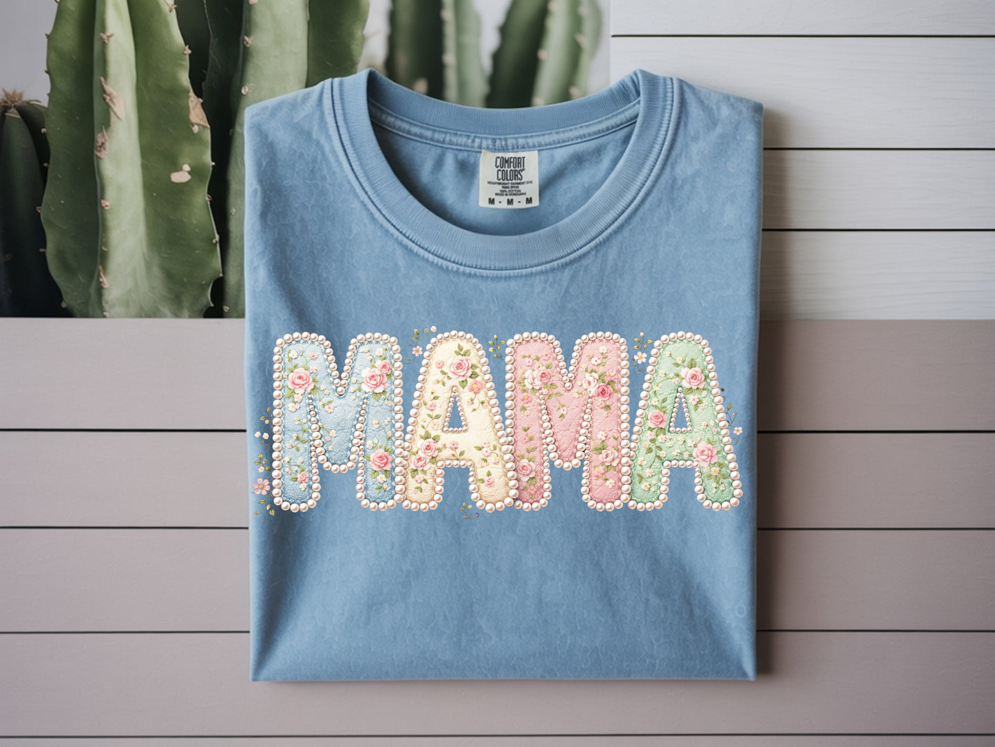 Pearl Mama - Full Color - DTF Transfer - 2-5 Business Days