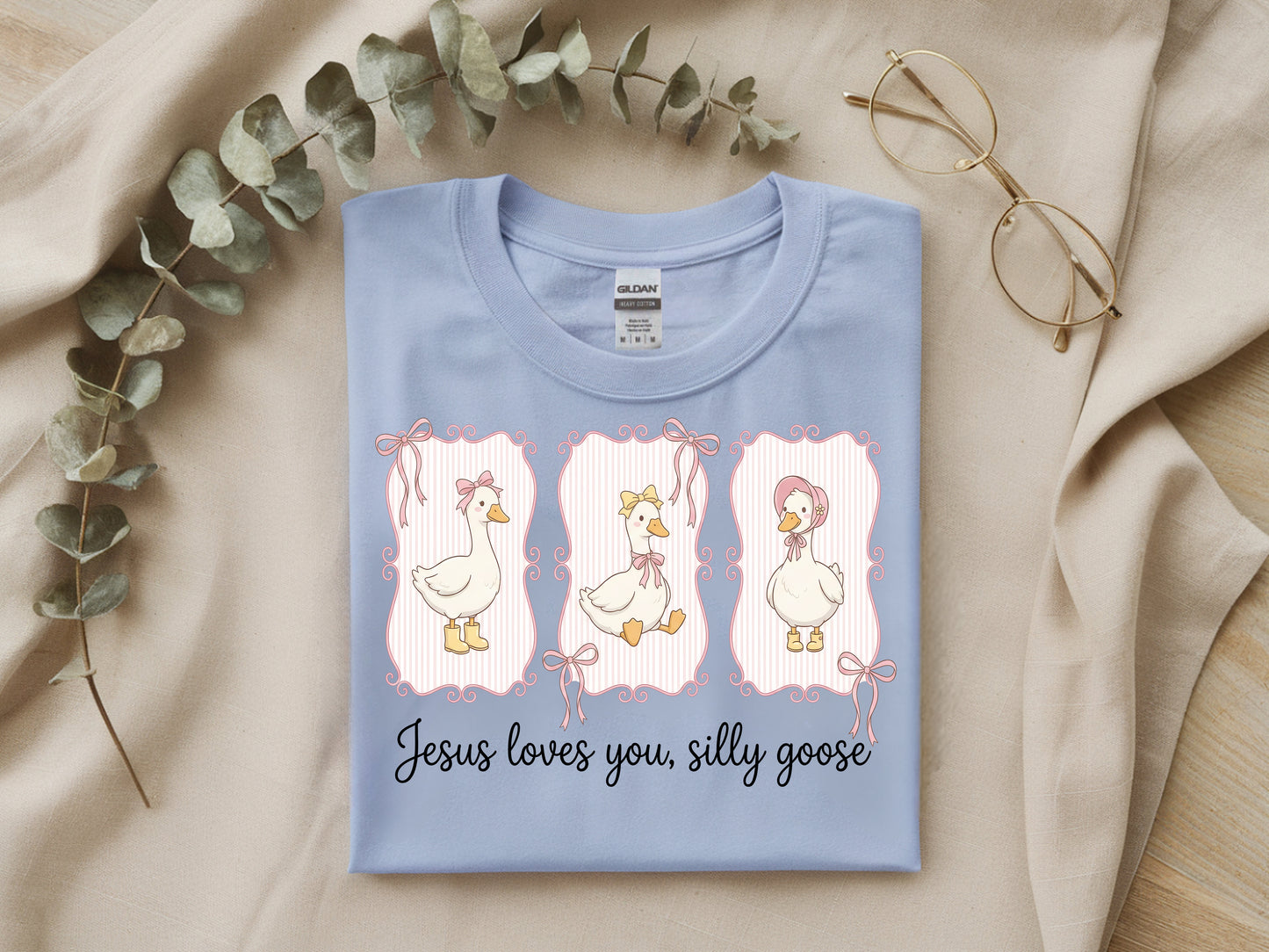 Jesus Goose- Full Color - DTF Transfer - 2 to 5 business days